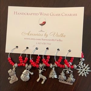Handcrafted Wine Glass Charms, identifiers